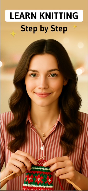 뜨개질 배우기 앱, 뜨개질 영상 보고 배우기