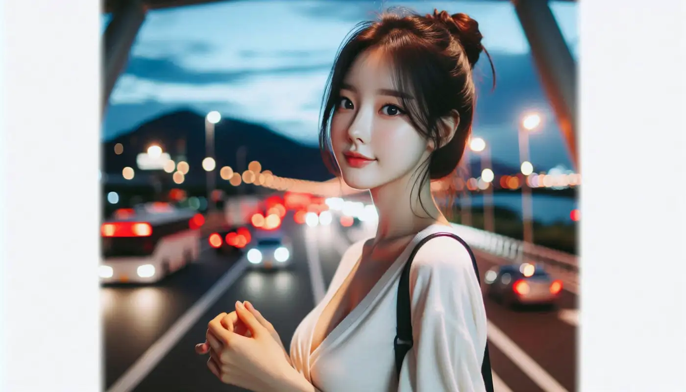 대만-여행시기-3월-4월-관광하는-여성의-모습