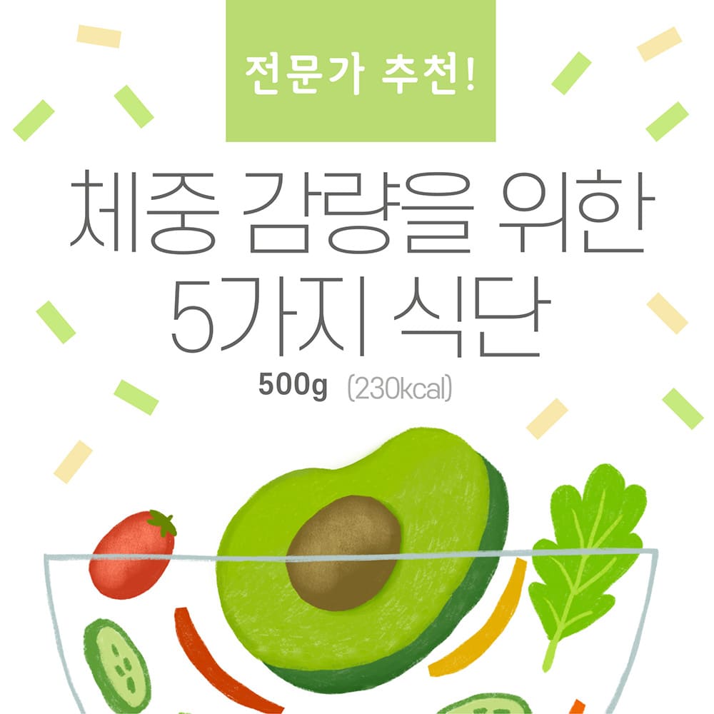 체중-감량을-위한-5가지-식단