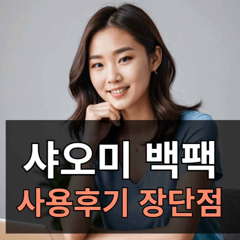 샤오미 정품 비즈니스 백팩 사용 후기ㅣ장점 단점