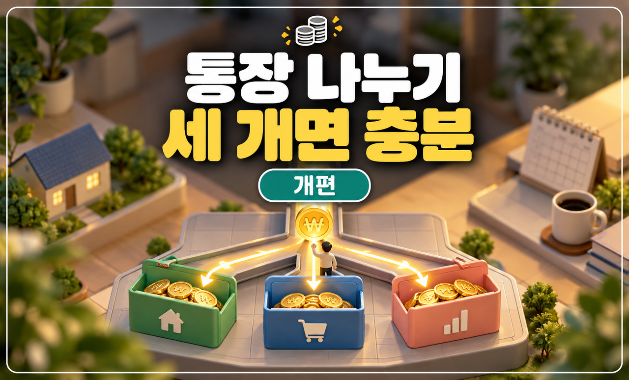통장 나누기 대표