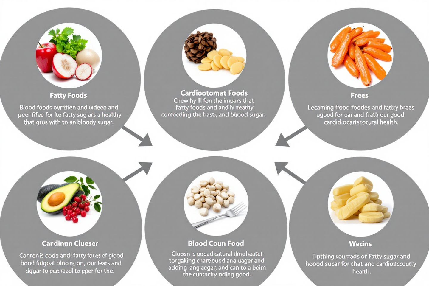 &quot;혈당 및 심혈관 건강에 좋은 지방 식품 6가지 정리 인포그래픽&quot;