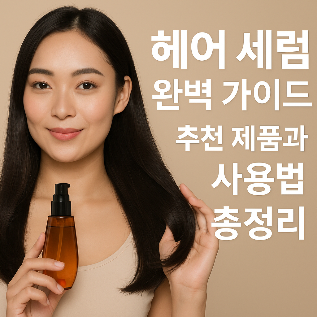헤어 세럼 완벽 가이드