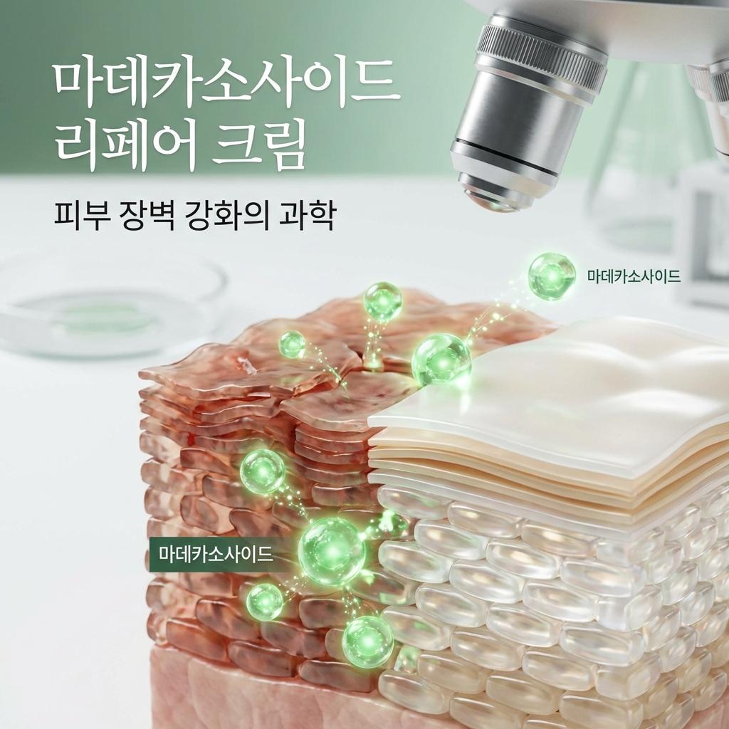 50대 기미 잡티 가려주는 마데카소사이드 성분 분석