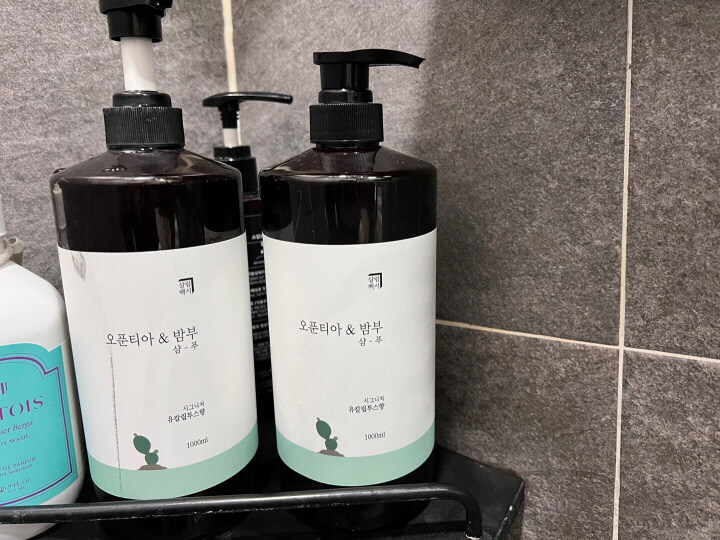 살림백서 오푼티아 밤부 샴푸