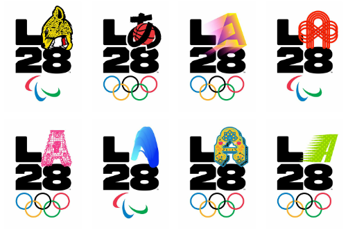 2028 LA 로스앤젤레스 엠블럼