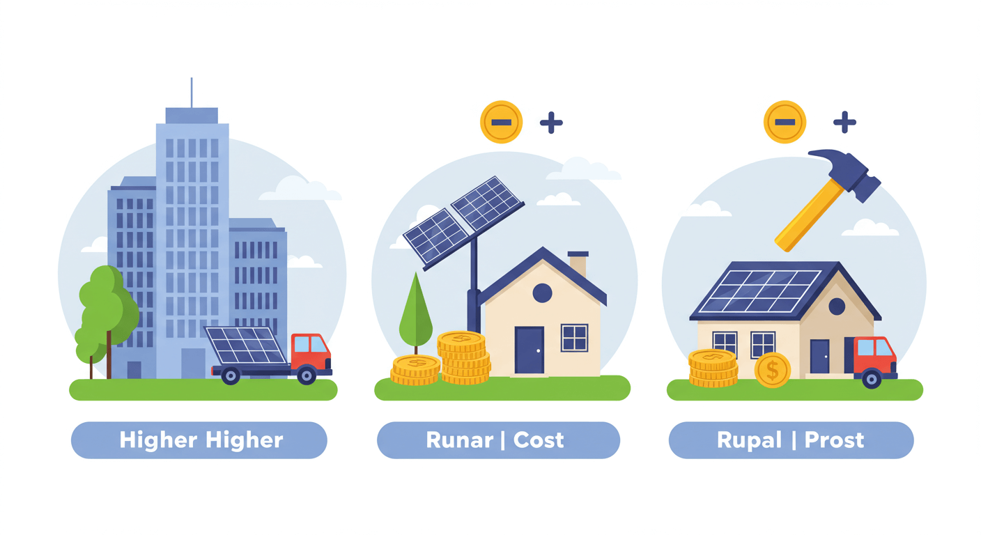 지역별 태양광 설치비 비교: 어디가 더 비쌀까?