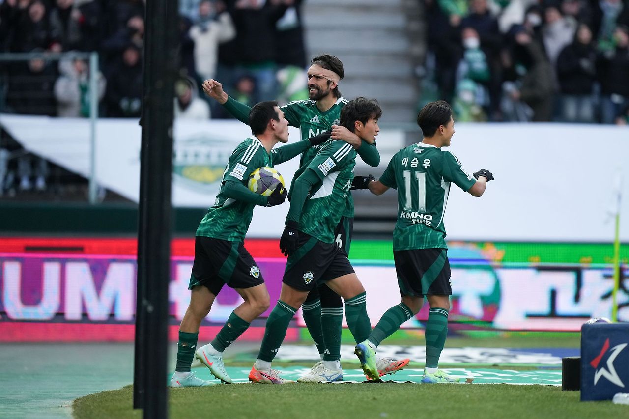 전북 현대 경기 장면