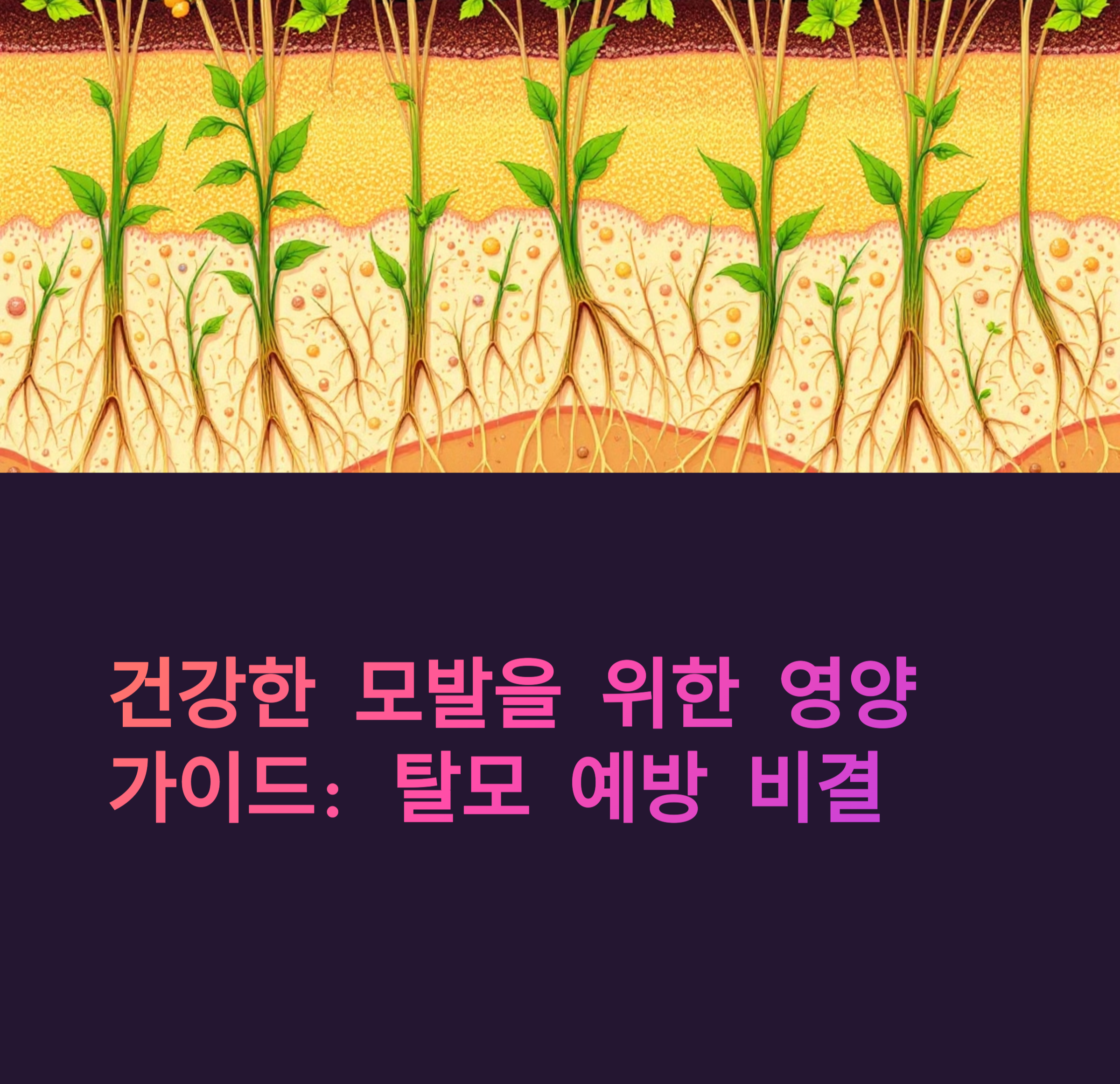 탈모를 예방하는 영양소와 음식