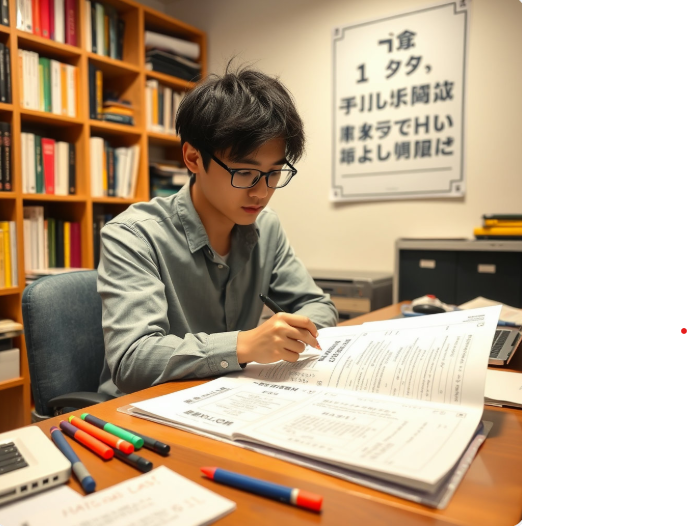 일본 유학생 취업 관련 사진