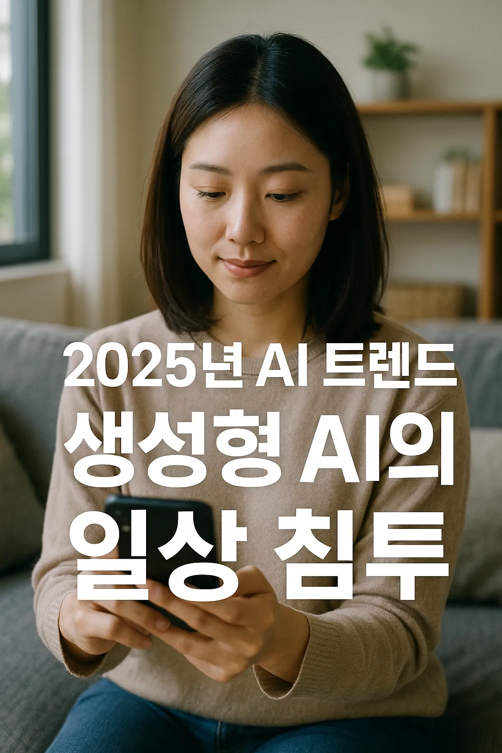 2025년 AI 트렌드 핵심 키워드: 생성형 AI의 일상 침투