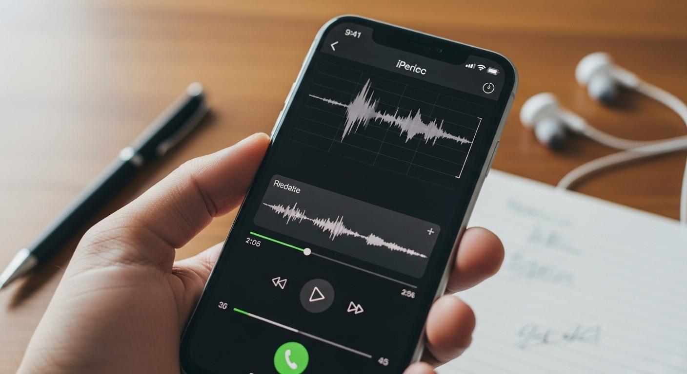 아이폰 통화 녹음 확인