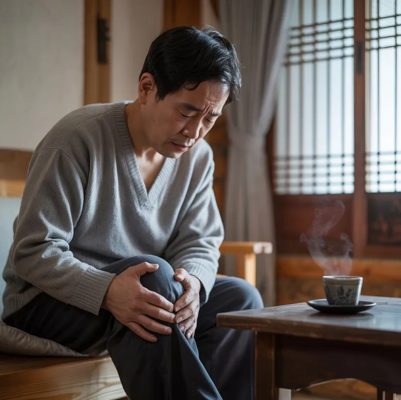 통풍 치료가 필요해 보이는 사람