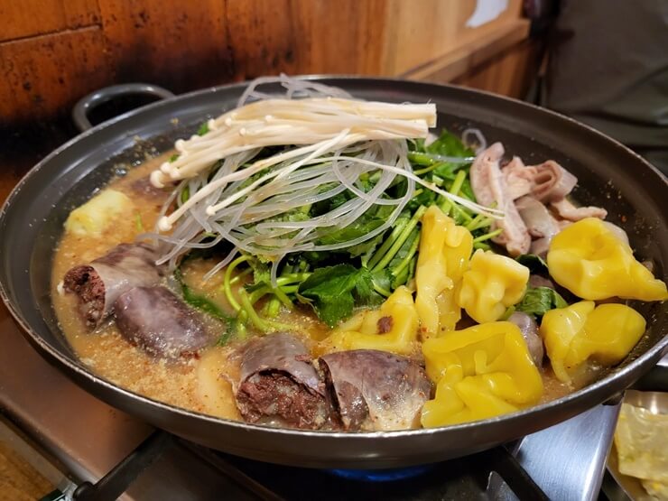 공순대&#44; 순대 전골