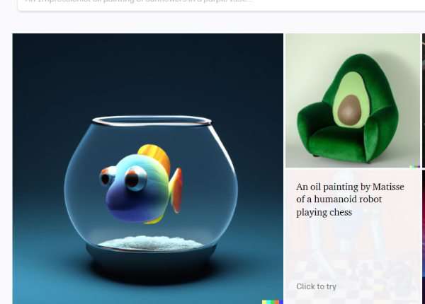 AI이미지제작프로그램 DALL·E 웹사이트