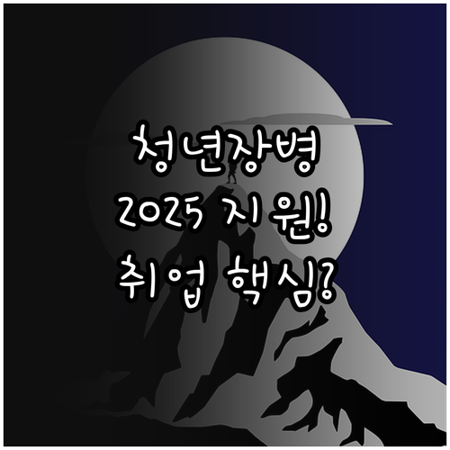 만 34세 이하 청년장병 2025 진..