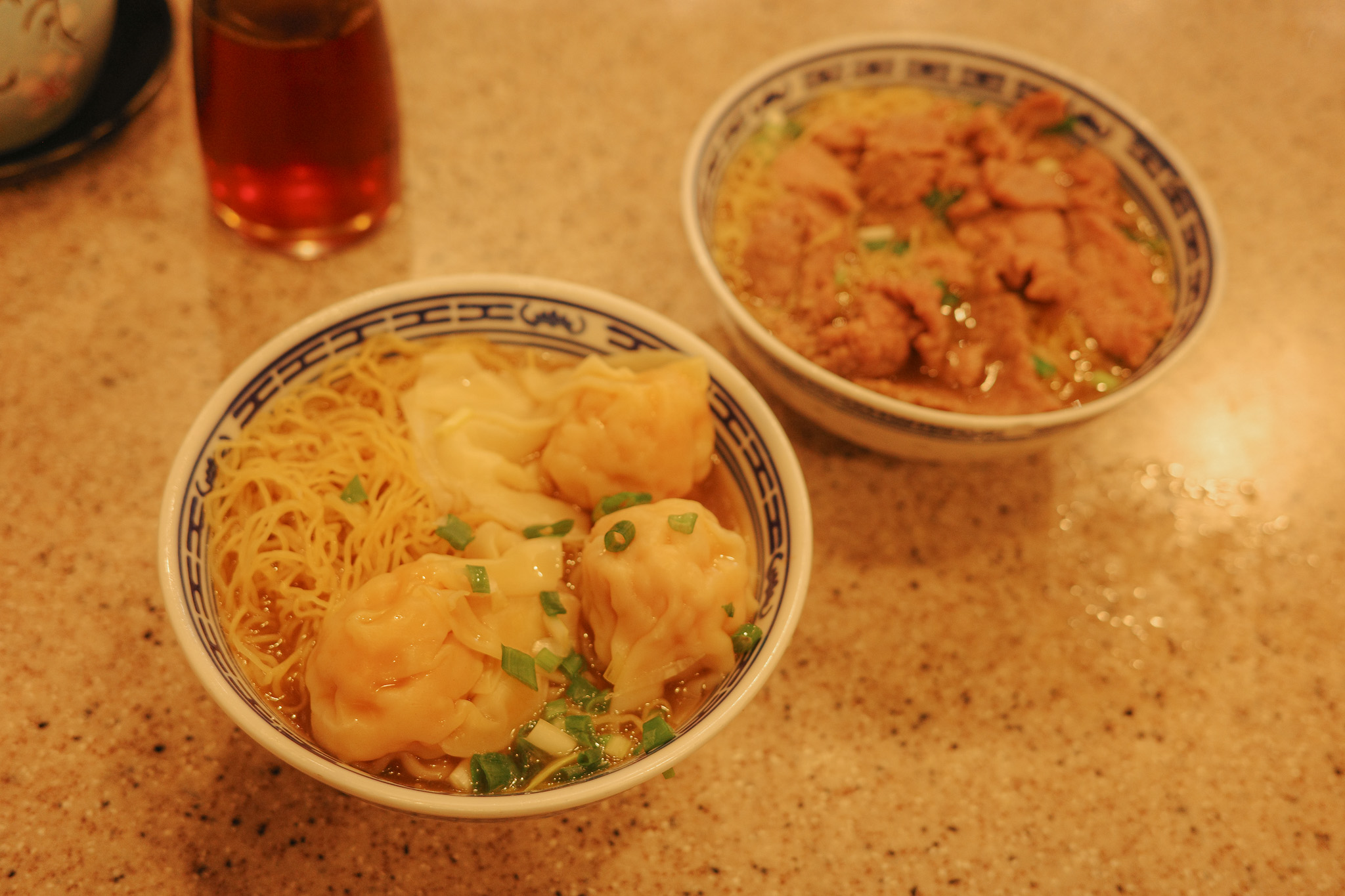 홍콩 참차이키 완탕면 사진