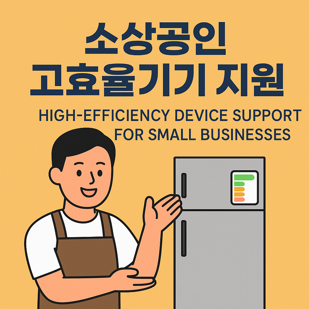 소상공인 고효율기기 지원 프로그램