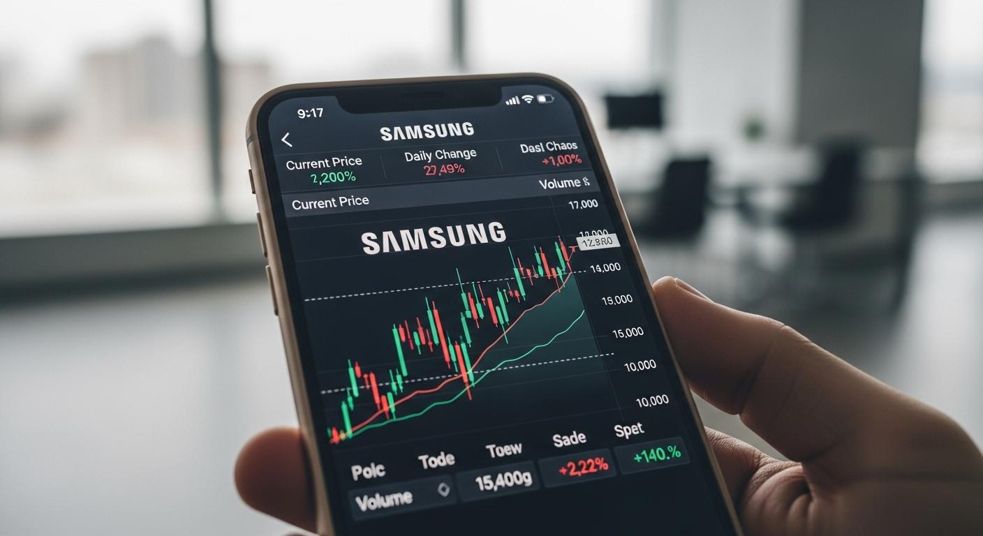 삼성전자 주가 지수 차트
