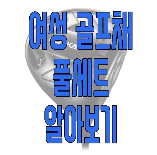 여성 골프채 추천 글 보러 가기 링크 사진