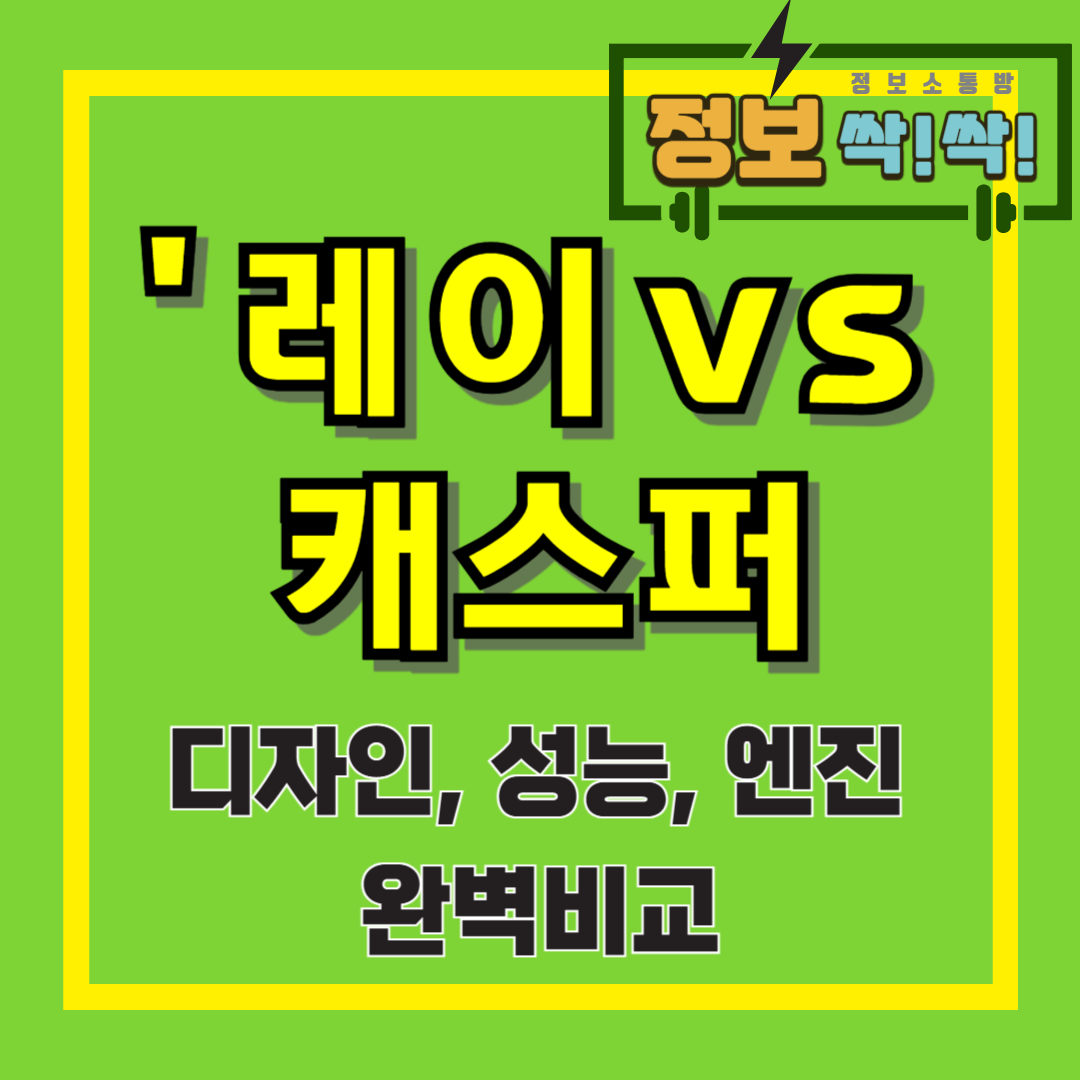 레이캐스퍼비교