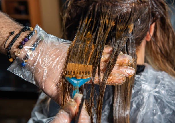 머리 염색하는 꿈