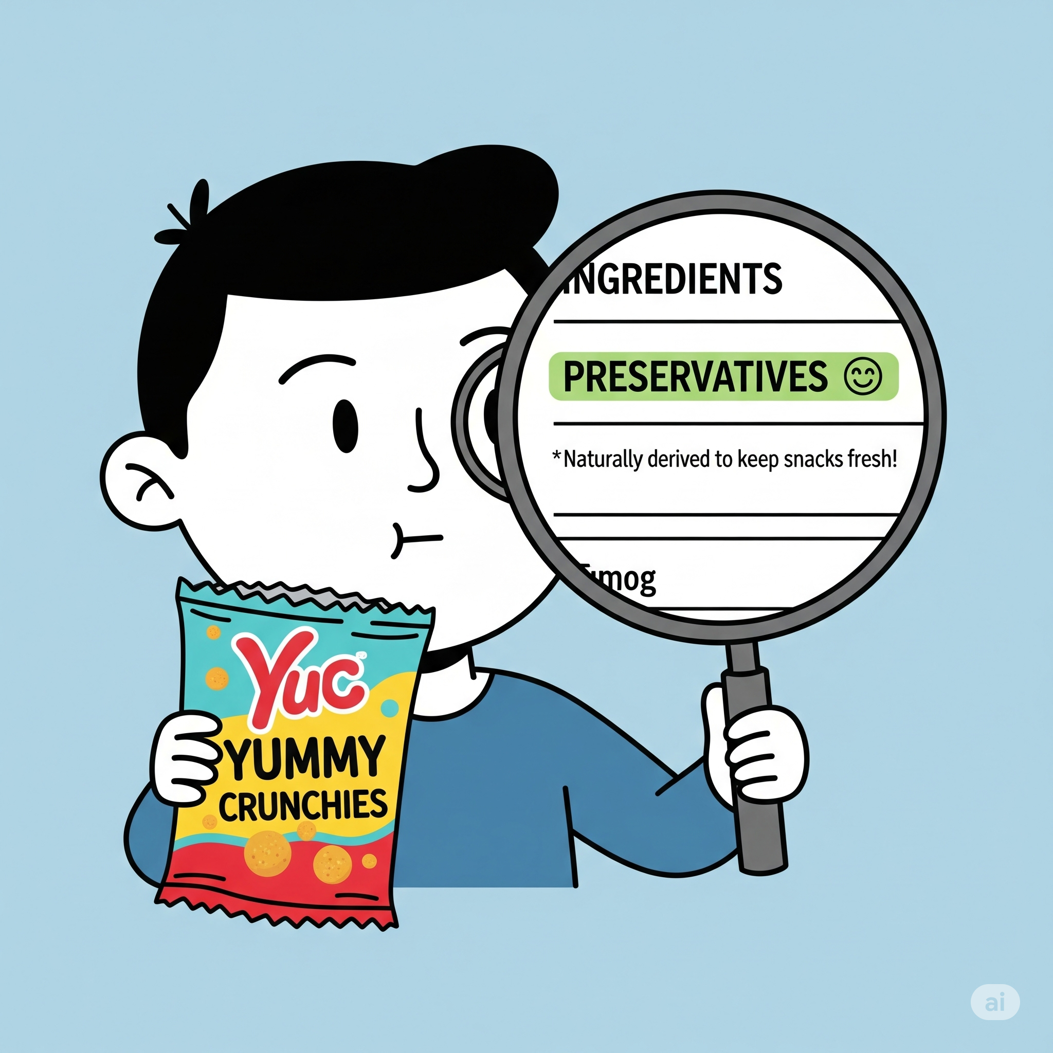 과자 방부제는 정말 몸에 해로울까?