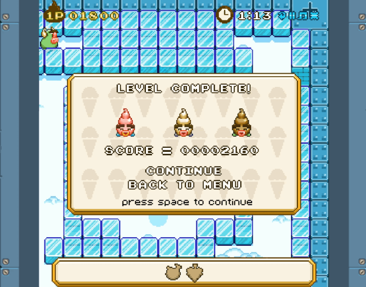 배드아이스크림-2인용게임-종료-화면