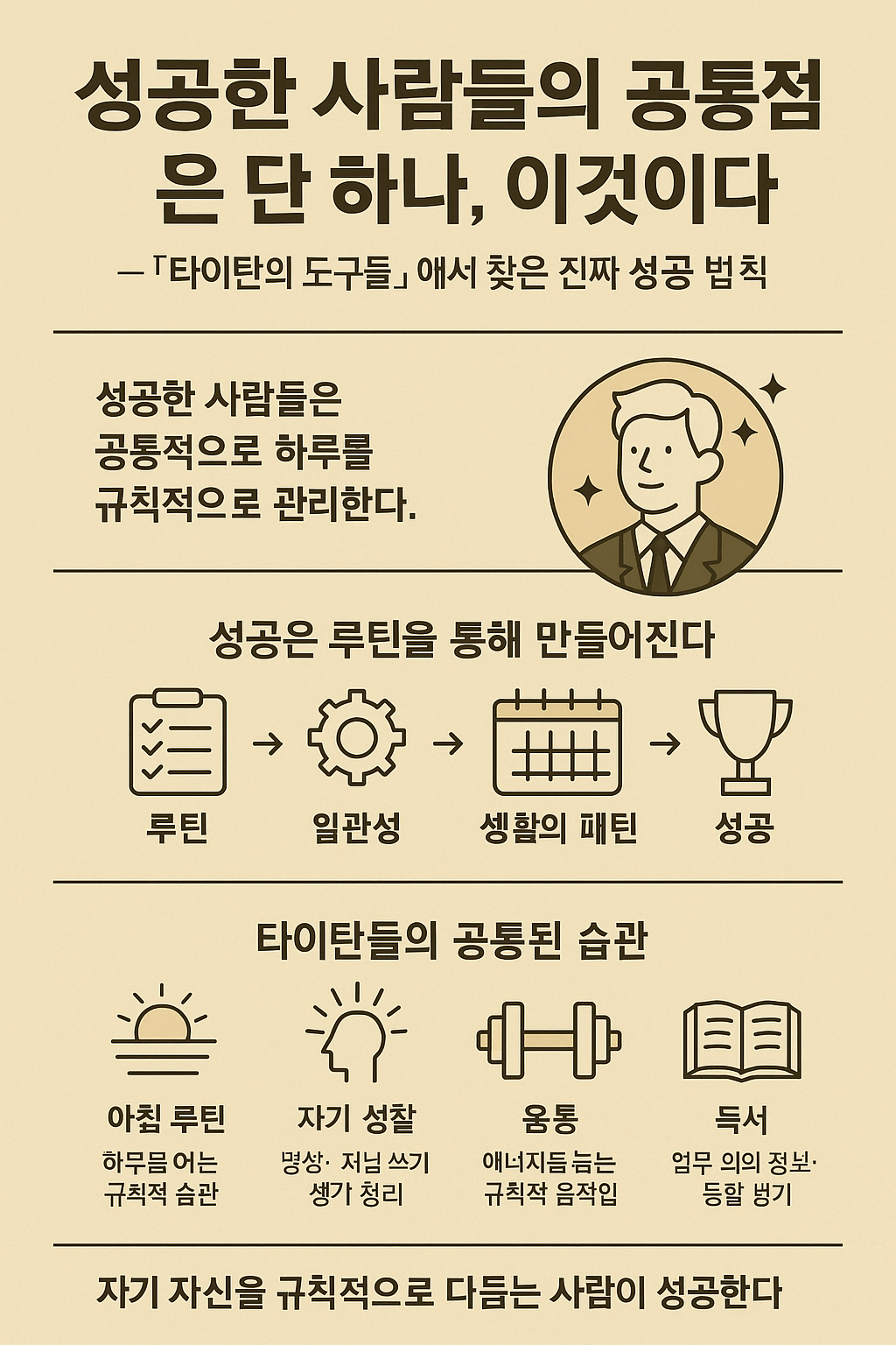 『타이탄의 도구들』에서 찾은 진짜 성공 법칙