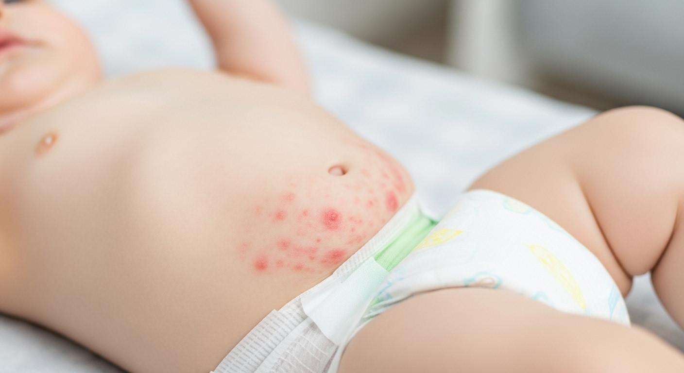 아기 피부 발진