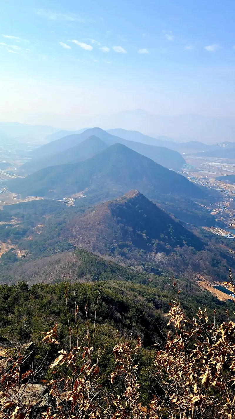 밀양 보담산 낙화산 중산