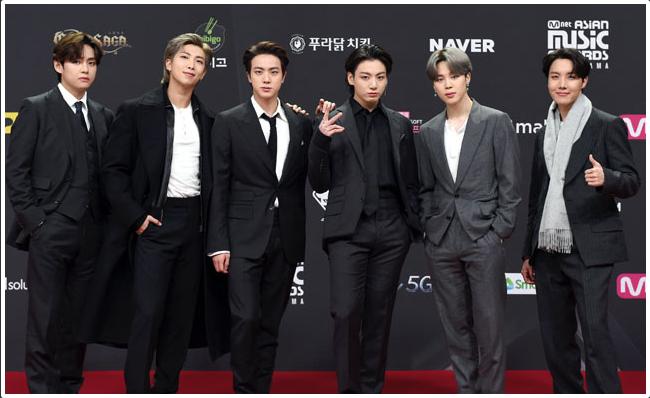 방탄소년단의 리더 RM