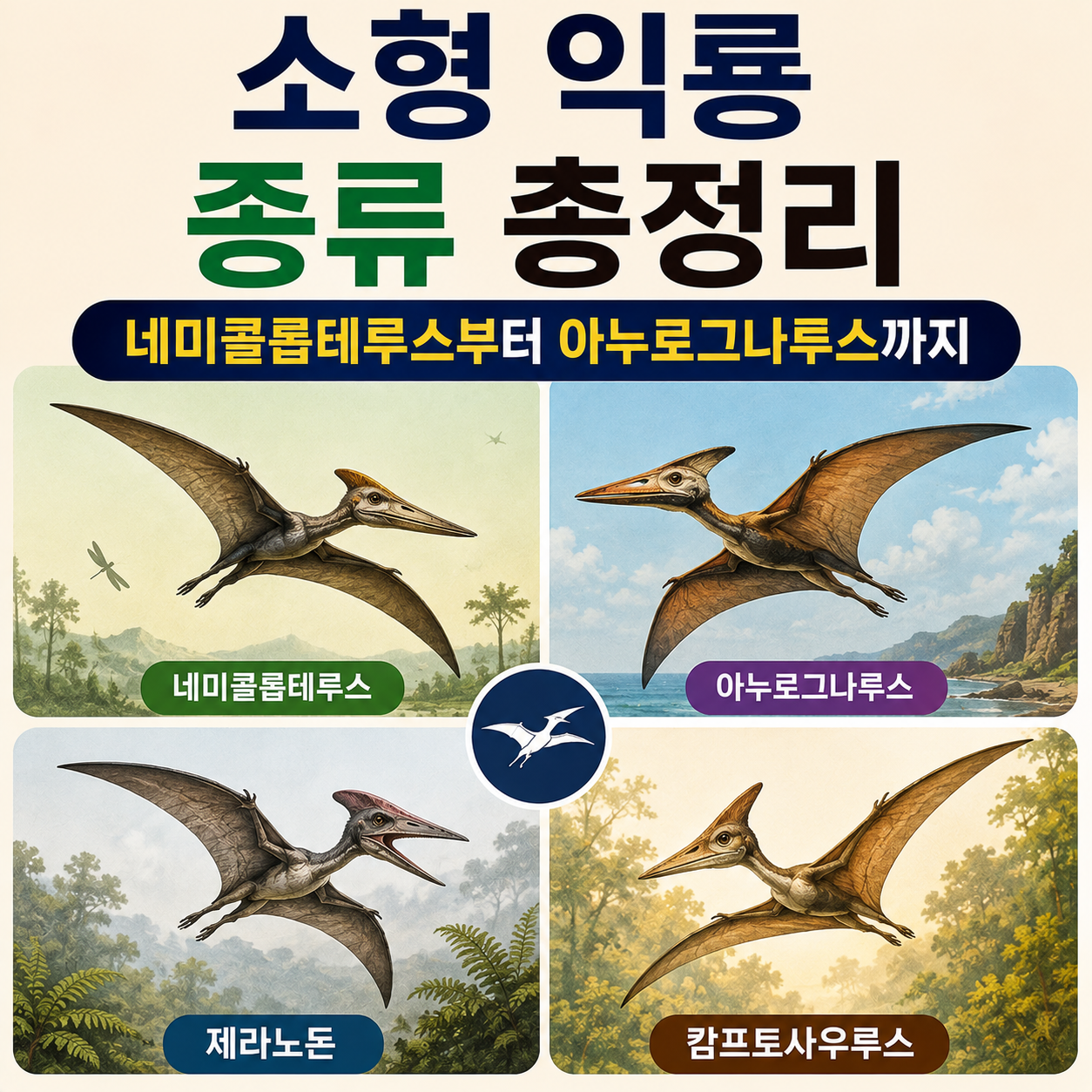 소형 익룡 종류