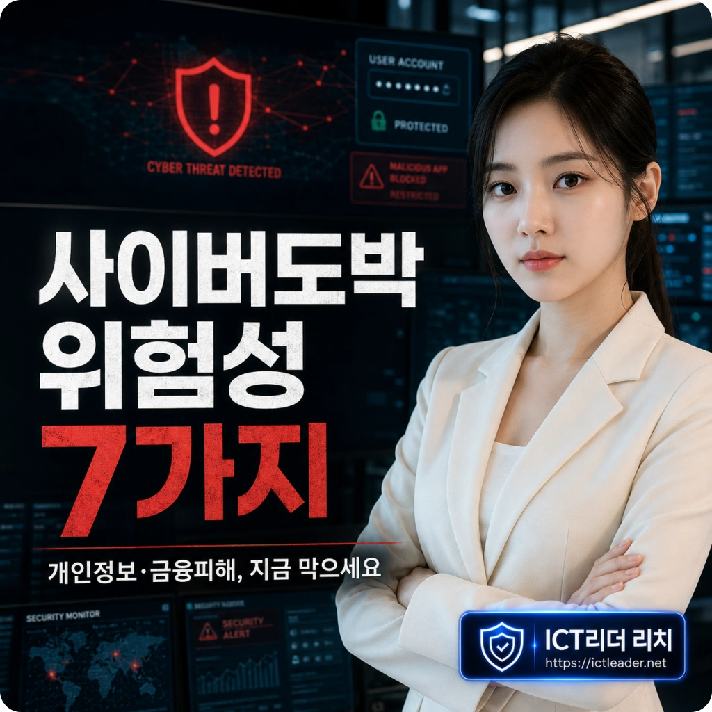 2026년 사이버도박 위험성 7가지 개인정보 금융피해 예방 여성 보안전문가 대표썸네일