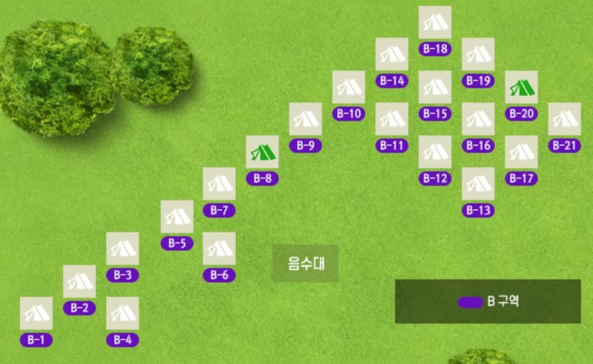 노을캠핑장 예약