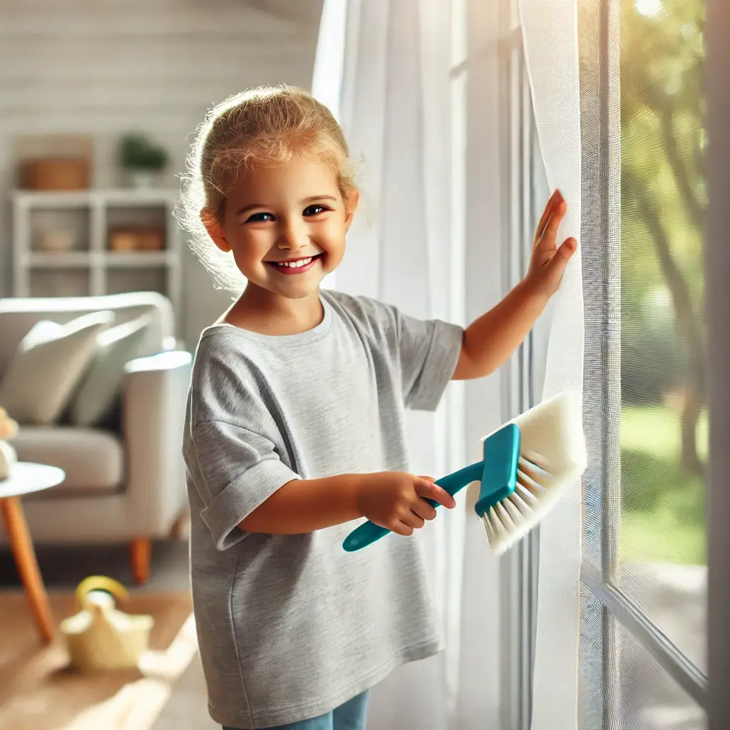 방충망 완벽 청소하는 꿀팁