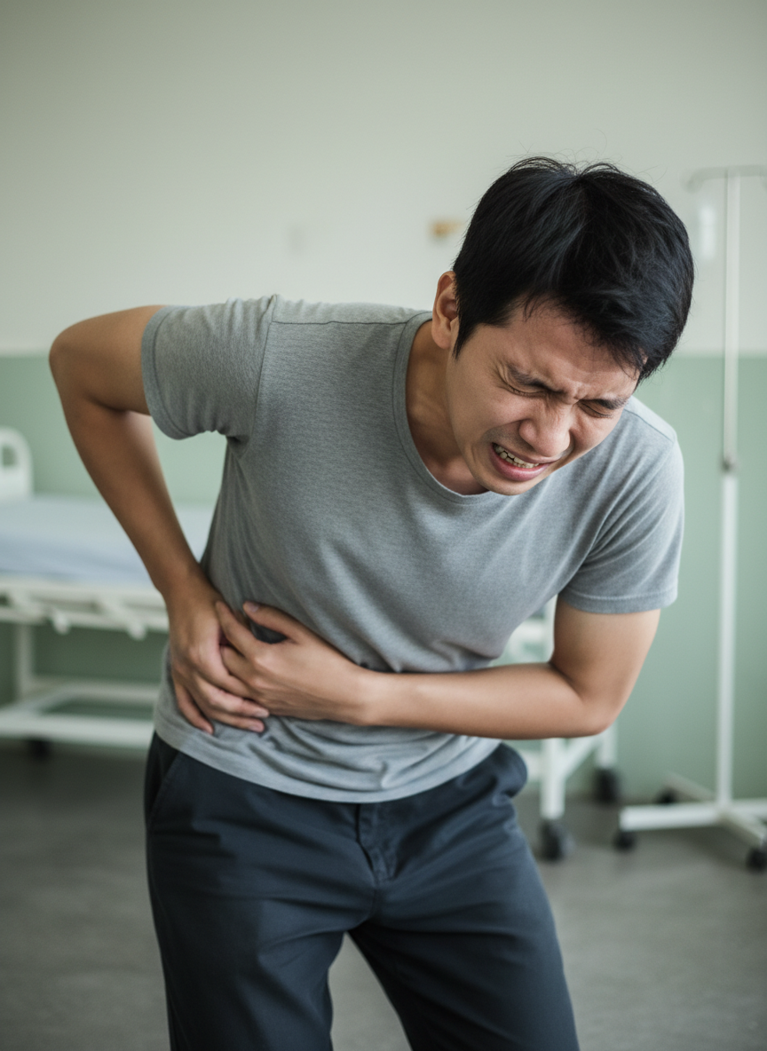 오른쪽 옆구리 통증&amp;#44; 무조건 참지 마세요! 진료과 선택 핵심 팁 3가지