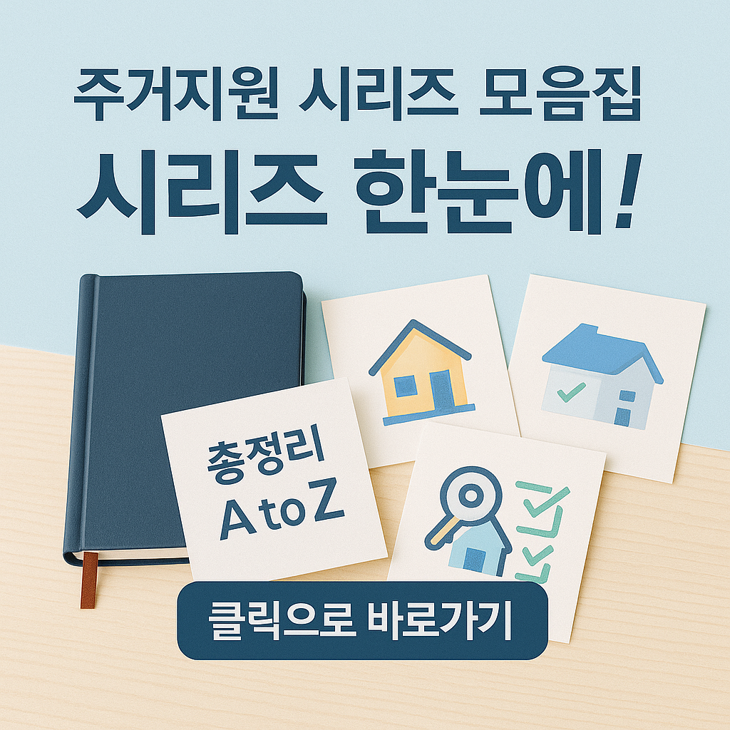 주거 지원 시리즈 모음집