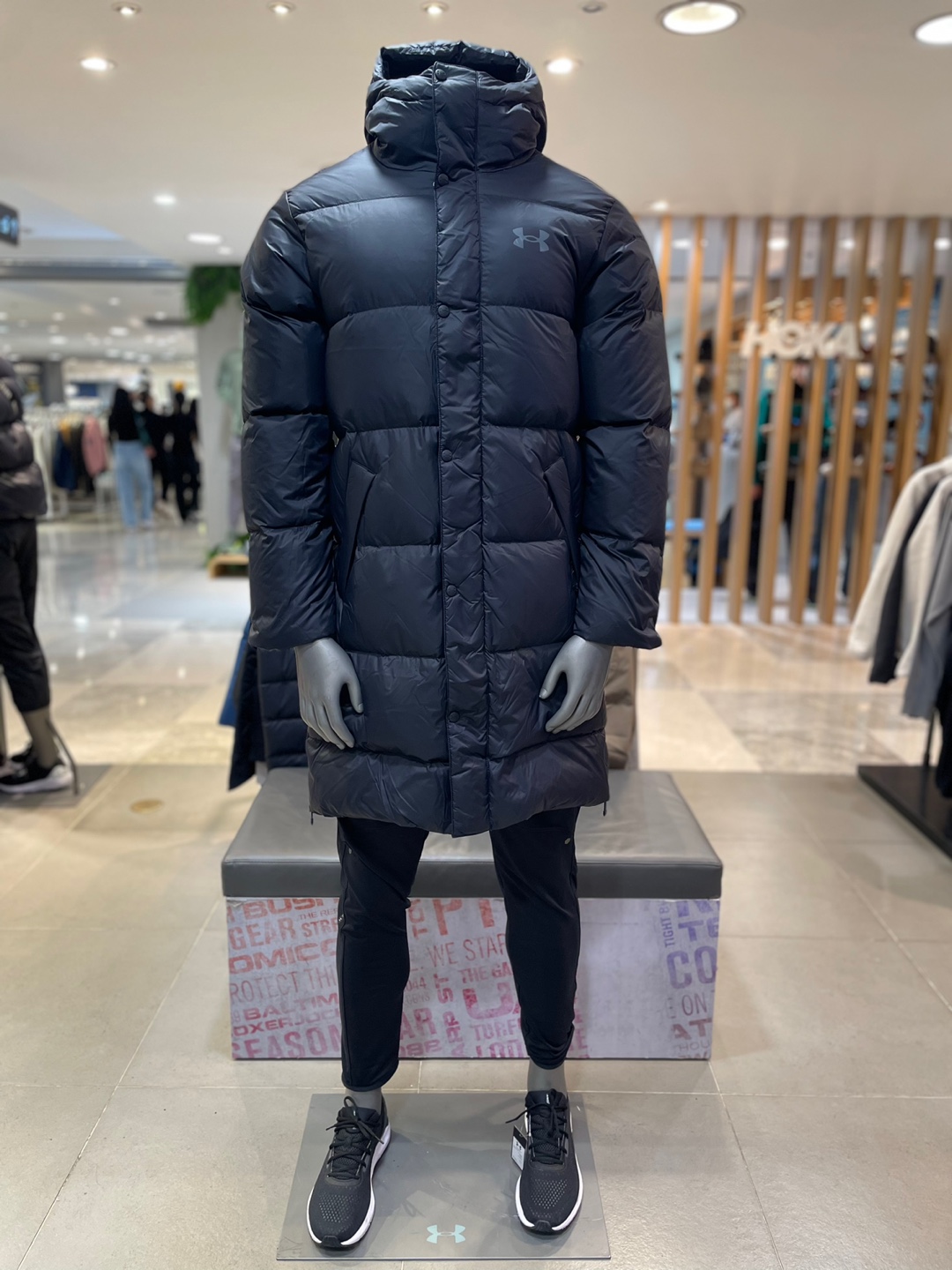 언더아머 남성 UA Storm 아머 다운 푸퍼 파카 1375448-001