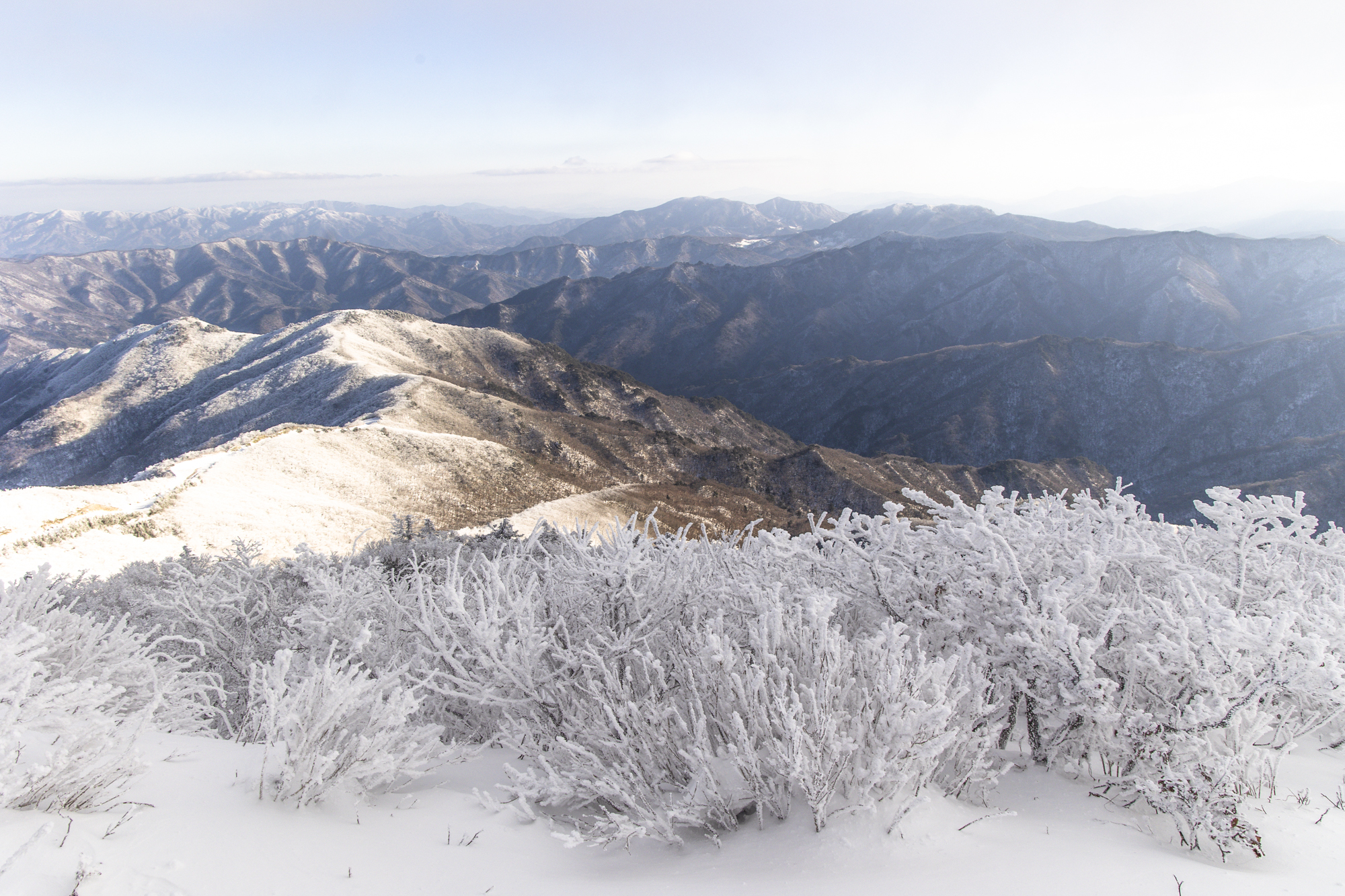 덕유산 눈꽃 상고대
