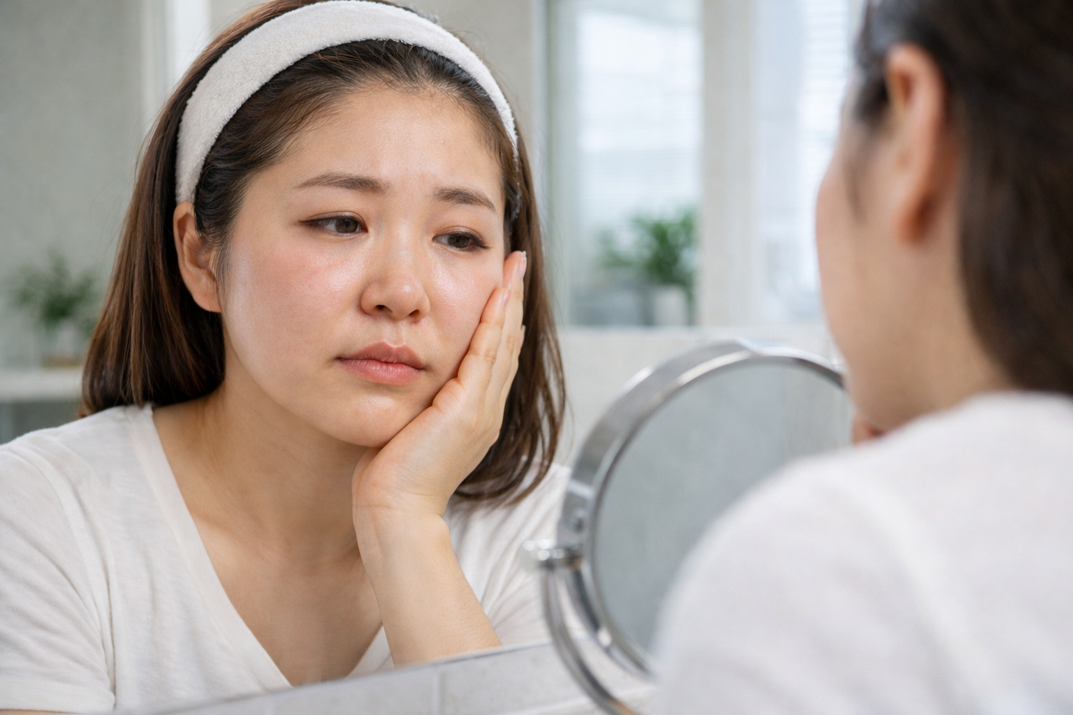 아침에 얼굴이 부어서 우울