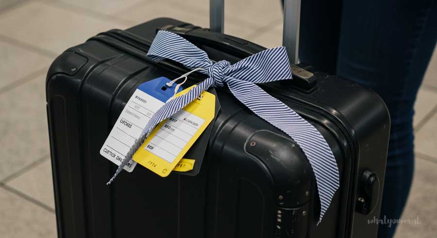 캐리어 리본으로 식별하기