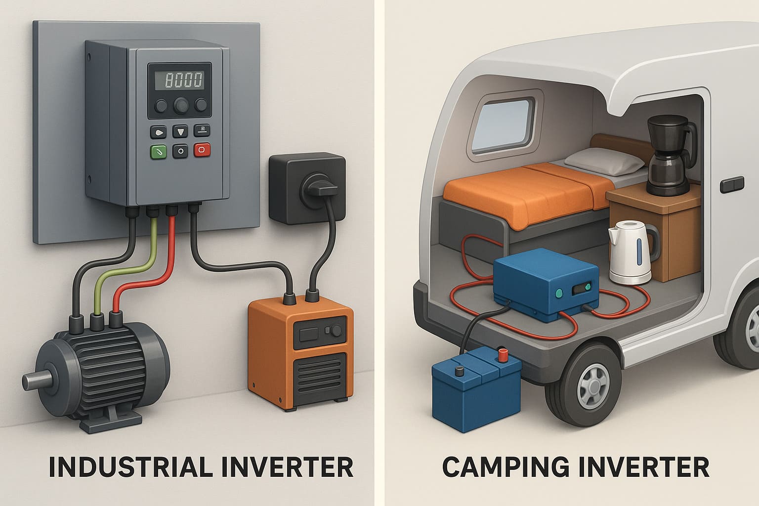 산업용부터 캠핑카까지, VFD(인버터) 완벽 가이드: 선택부터 설치·운용 시 고려사항 총정리