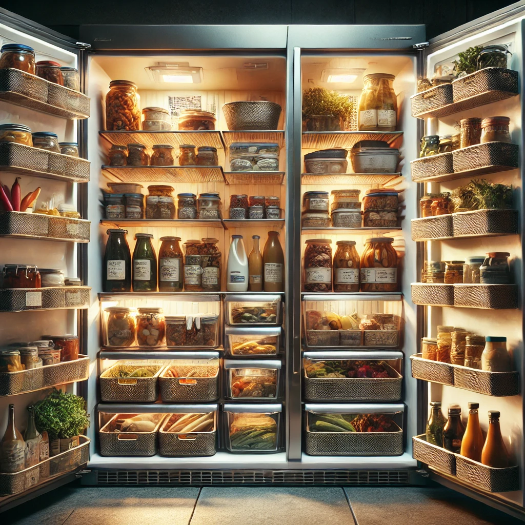 냉장고 공간 활용