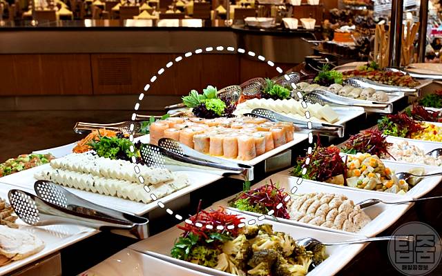 뷔페음식 단가순위 재사용 뷔페조리장이 알려준