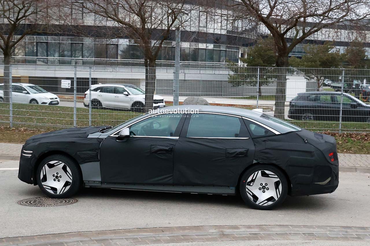 제네시스 부분변경 G80 전동화모델 롱휠베이스