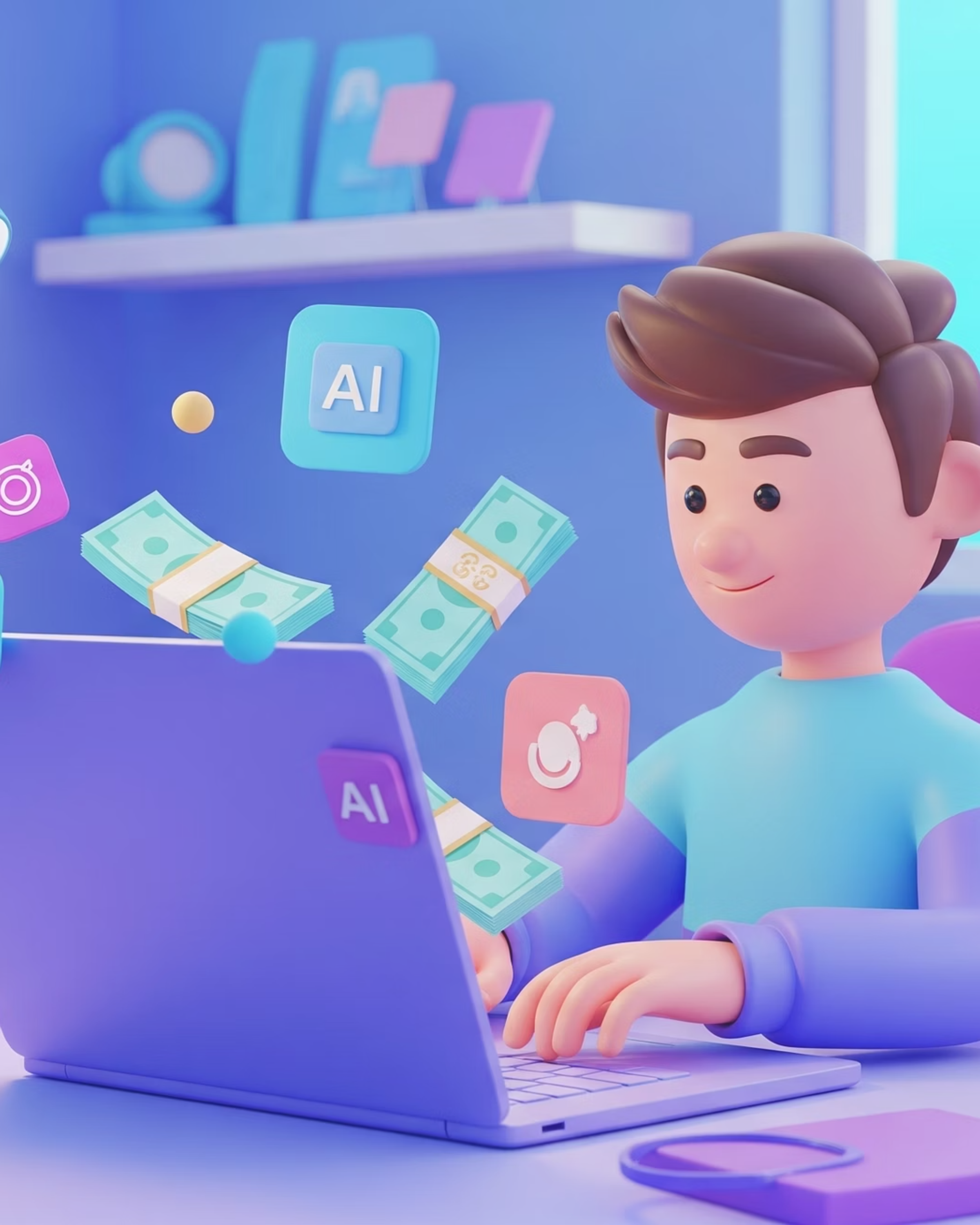 AI 마이크로 제품으로 벌기