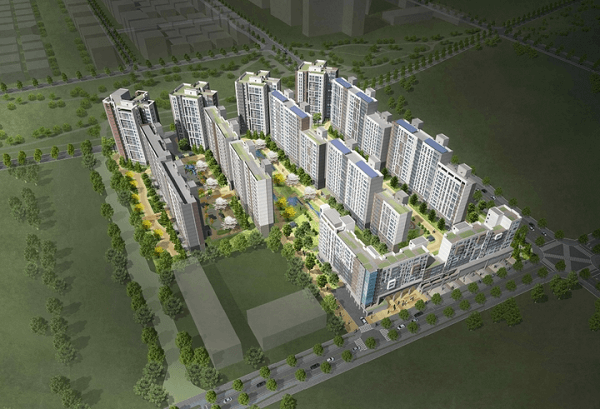 에코델타시티 푸르지오 센터파크 조감도