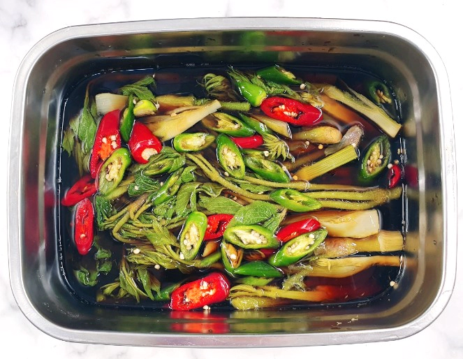 두릅장아찌 보관방법