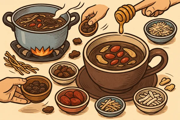 쌍화차 만드는 법과 끓이는 비법10